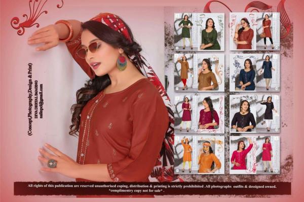 RC Madhubala 3 Satin Designer Kurti